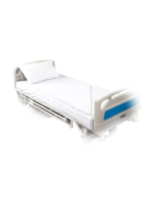 Lenjerie pat alb optic