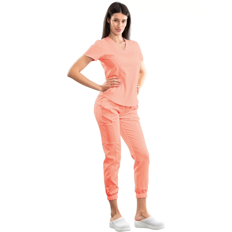 Bluza medicala Valentina din material Gofra